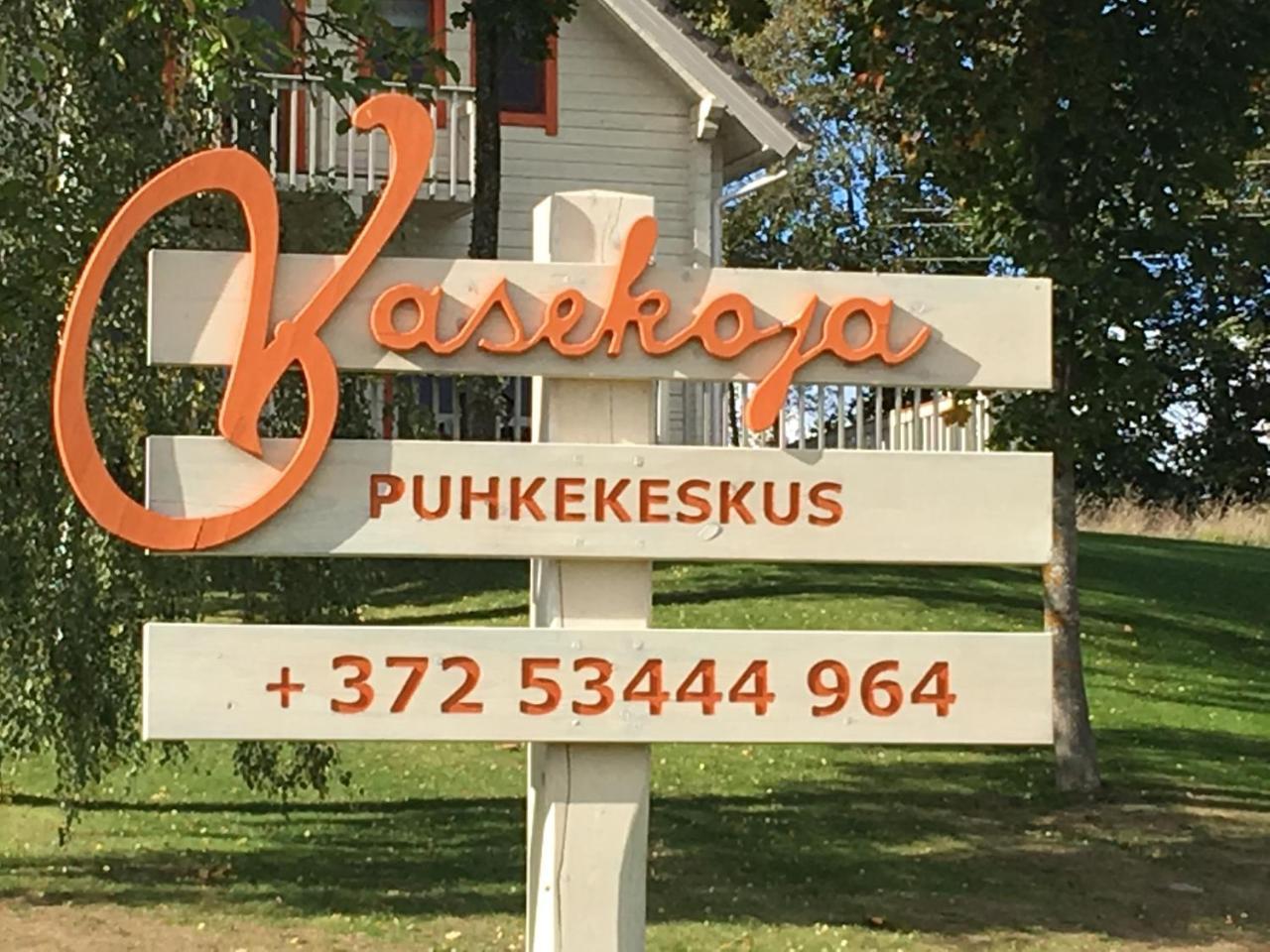 Vasekoja Holiday Center Vahtseliina Luaran gambar